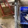 Van Roof Ladder Rack with Rear Rollers - Gutter Mount - HiAce / Older Vans Image 3