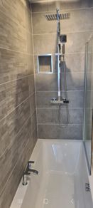 Chrome Luxury Square Shower