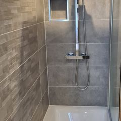 Chrome Luxury Square Shower