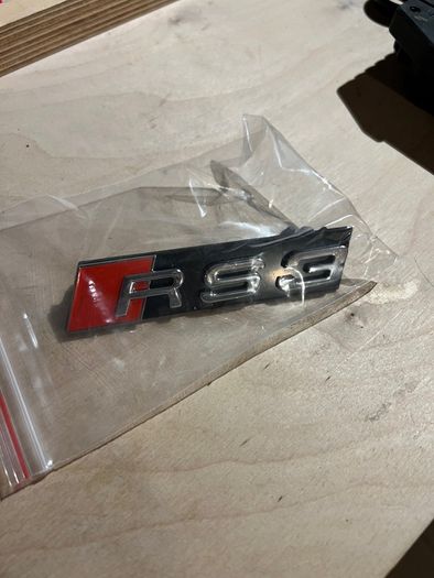 Audi rs3 front grille badge