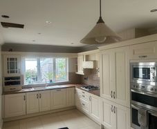 Large Painted Shaker Kitchen with Appliances - Buyer to Dismantle