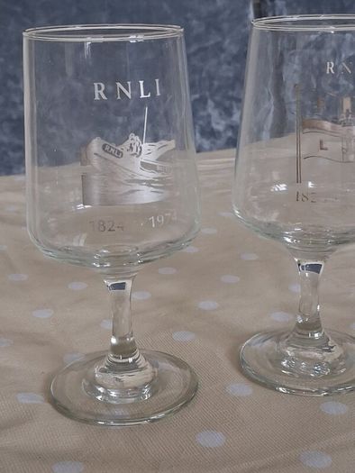 Commerative RNLI Goblets
