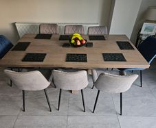 Dining Table and 8 Chairs