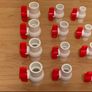 White upvc / pvc ball valve size 20 mm Image 2