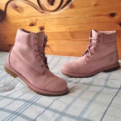 Timberland premium boots Size 7 eu 41 pink suade In excellent condition
