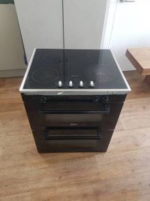 Electric hob and oven