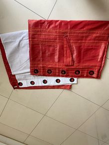 Fully lined 66 x 90 sitting room curtains