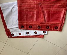 Fully lined 66 x 90 sitting room curtains