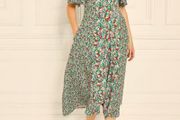 Summer Vintage Dress / Free Postage
