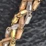 9 ct gold tri colored set Image 8