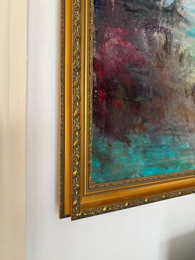 Large Original Abstract Painting Original Art Contemporary Art Modern Irish abstract art Framed