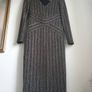 Joseph Ribkoff Gold Thread Dress Size Uk 10 Image 4