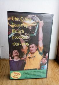 Rare 1984-1996 "The Glory Years Of Meath Football" VHS Tape