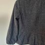 Tommy hilfigher wool blazer size 10 grey button up in excellent condition Image 9