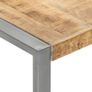 Coffee Table 140x140x40 cm Rough Mango Wood Image 4