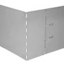 Set of 20 Flexible Lawn Fence Galvanised Steel 100 x 15 cm Image 5