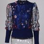 Flower Fashion Women's Blouse/ Top Image 2