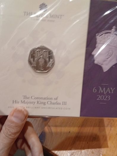 The Coronation of His Majesty King Charles 3rd, 50p pack