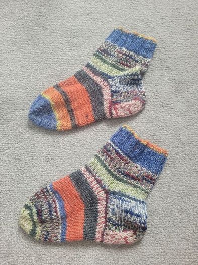 Kid's Hand-made Socks, size: 10/28 (17cm)