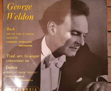 George Weldon Bach Delibes Classical 7 inch EP Columbia