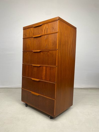 Mid Century Austinsuite Tallboy Chest of Drawers