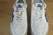 New Fashionsport White &amp; Blue Platform Trainers Sneakers EU 40 / UK / Ire 6.5