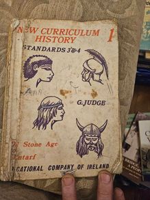 New Curriculum History By Gustav Judge. Illustrated By Imre Judge. 1970 Educational Company Of Ireland  Paperback In Poor Condition.  See Photos For Same.