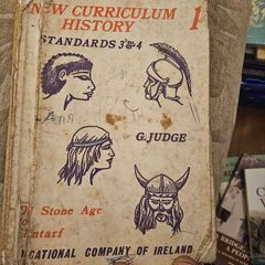 New Curriculum History By Gustav Judge. Illustrated By Imre Judge. 1970 Educational Company Of Ireland  Paperback In Poor Condition.  See Photos For Same.