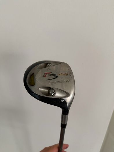 Taylormade R5 Dual #3 Wood / 15 Degree / Stiff Flex M.A.S.2 55 Shaft