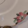 Fabulous Vintage Rare Patterned Royal Stafford Bone China Hand-Painted and Hand-Gilded Cake Display Plate in a Stunning Pink Hibiscus Pattern, Pattern no. 8239, Mint/Cabinet Condition Image 5