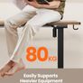 Electric Standing Desk Height Adjustable 120 x 60cm, Sit Stand Desk with 4 Memory Smart Pannel, Home Office Desk with Splice Board Image 5
