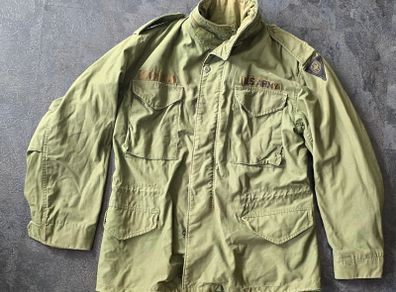 US Army M65 Field Jacket 83rd Infantry Division, Vietnam War era