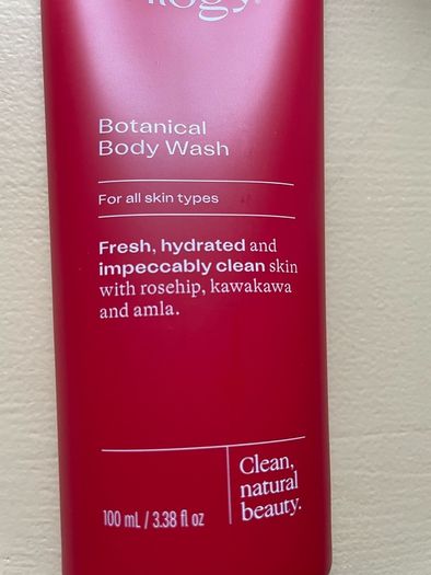Trilogy botanical body wash - New