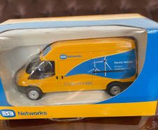 Rare Collectors Corgi MK7 Ford Transit Van