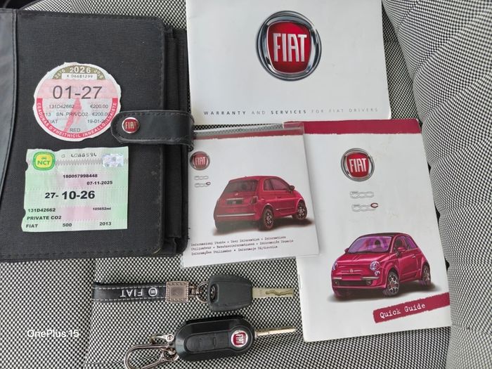2013 Fiat 500 (Tax 01/27 NCT 10/26)