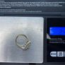 9ct Yellow Gold Cluster Ring, size J - J 1/2 Image 6