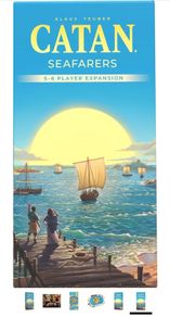 Unopened Catan Seafarers expansion 5-6 players.