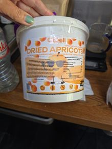 Apricots dried