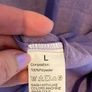 Purple Short Sleeved Blouse BNWOT Size Large Image 4