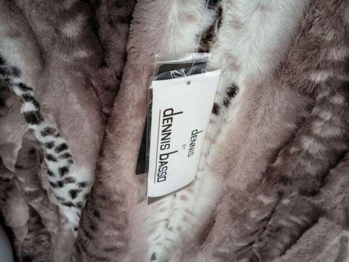 Brand new with tags Authentic Dennis Basso Reversible fur coat