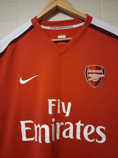 Arsenal Jersey. Official Arsenal Home Jersey From Season 2008 / 2010. Authentic Original From 2008. Not A Modern Day Remake.