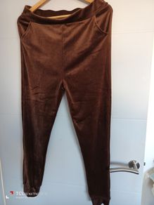 women's velvet light trousers/ joggers. Size 10/12