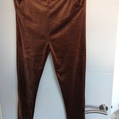 women's velvet light trousers/ joggers. Size 10/12