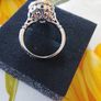 Blue Saphire stone ring Image 2