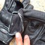 Open face helmet gloves Image 5