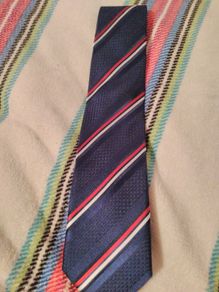 Men's tie (Dark blue)