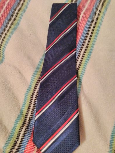 Men's tie (Dark blue)