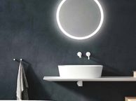 main image for ad 60 cm Bathroom LED Mirror Battery Type