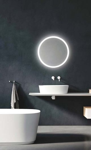 60 cm Bathroom LED Mirror Battery Type