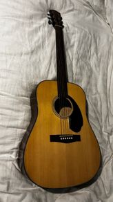 Fender CC60S Concert Acoustic Natural Guitar
